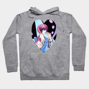 Flaming Love Anime Party Hoodie